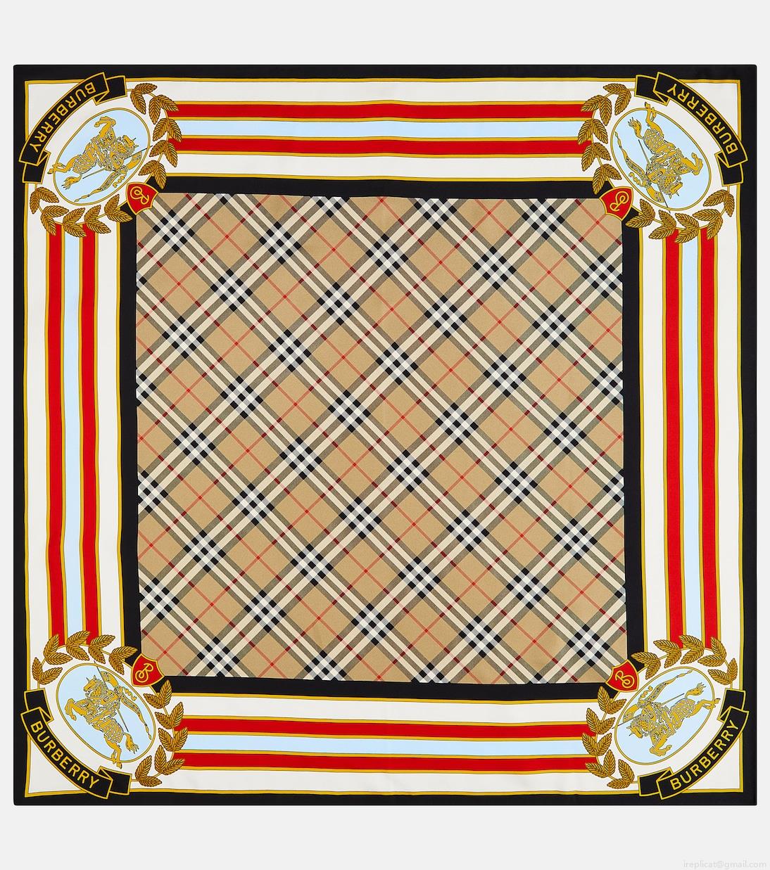 BurberryMontage silk scarf BurberryMontage silk scarf