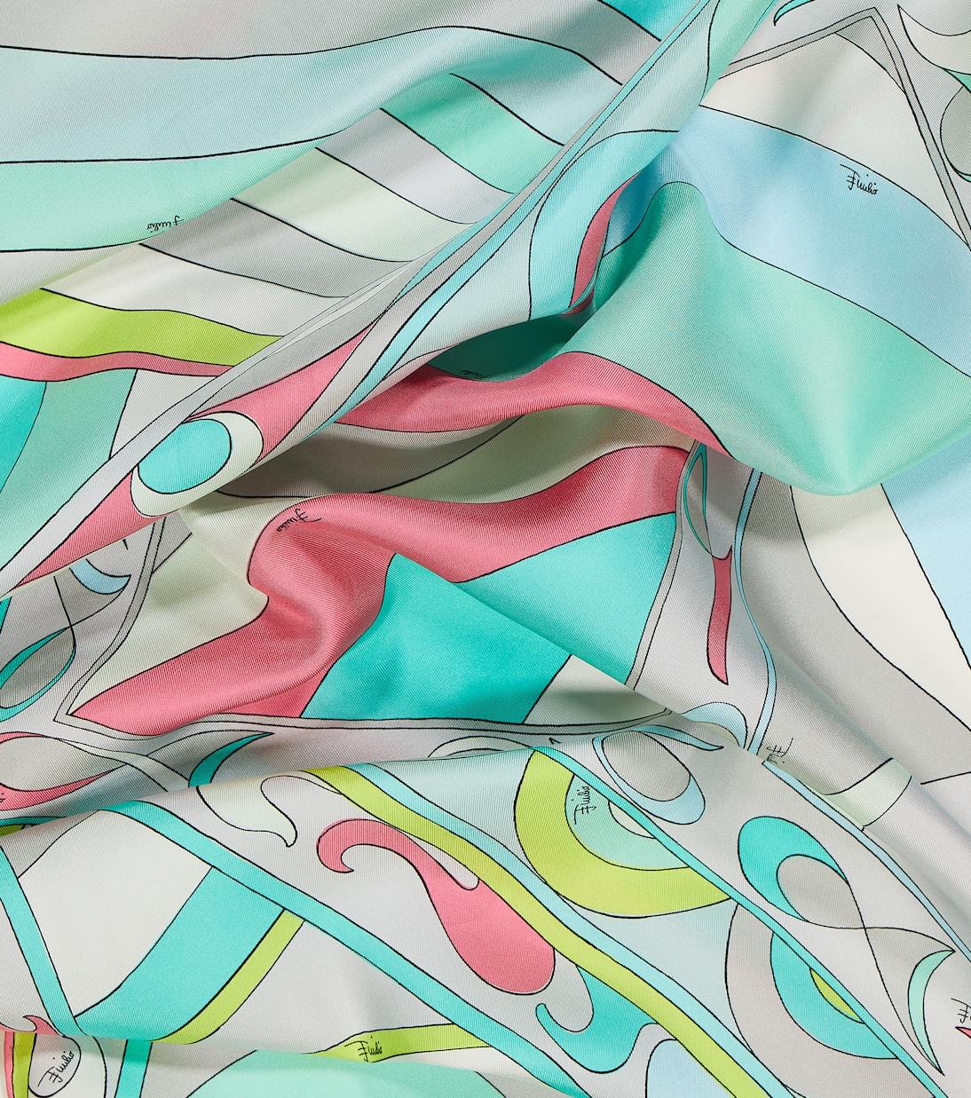 PucciIride silk twill scarf PucciIride silk twill scarf