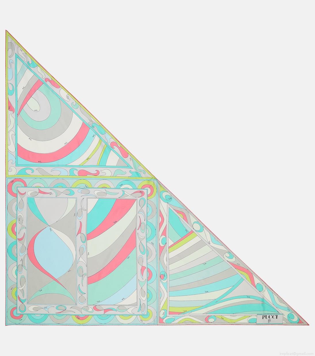 PucciIride silk twill scarf PucciIride silk twill scarf