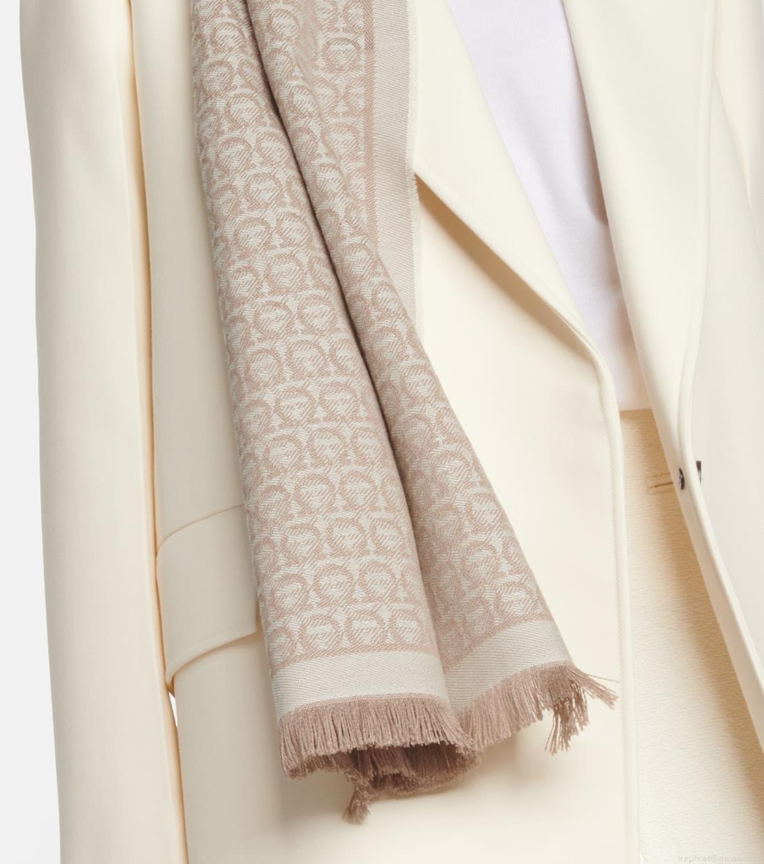 FerragamoGancini wool scarf FerragamoGancini wool scarf