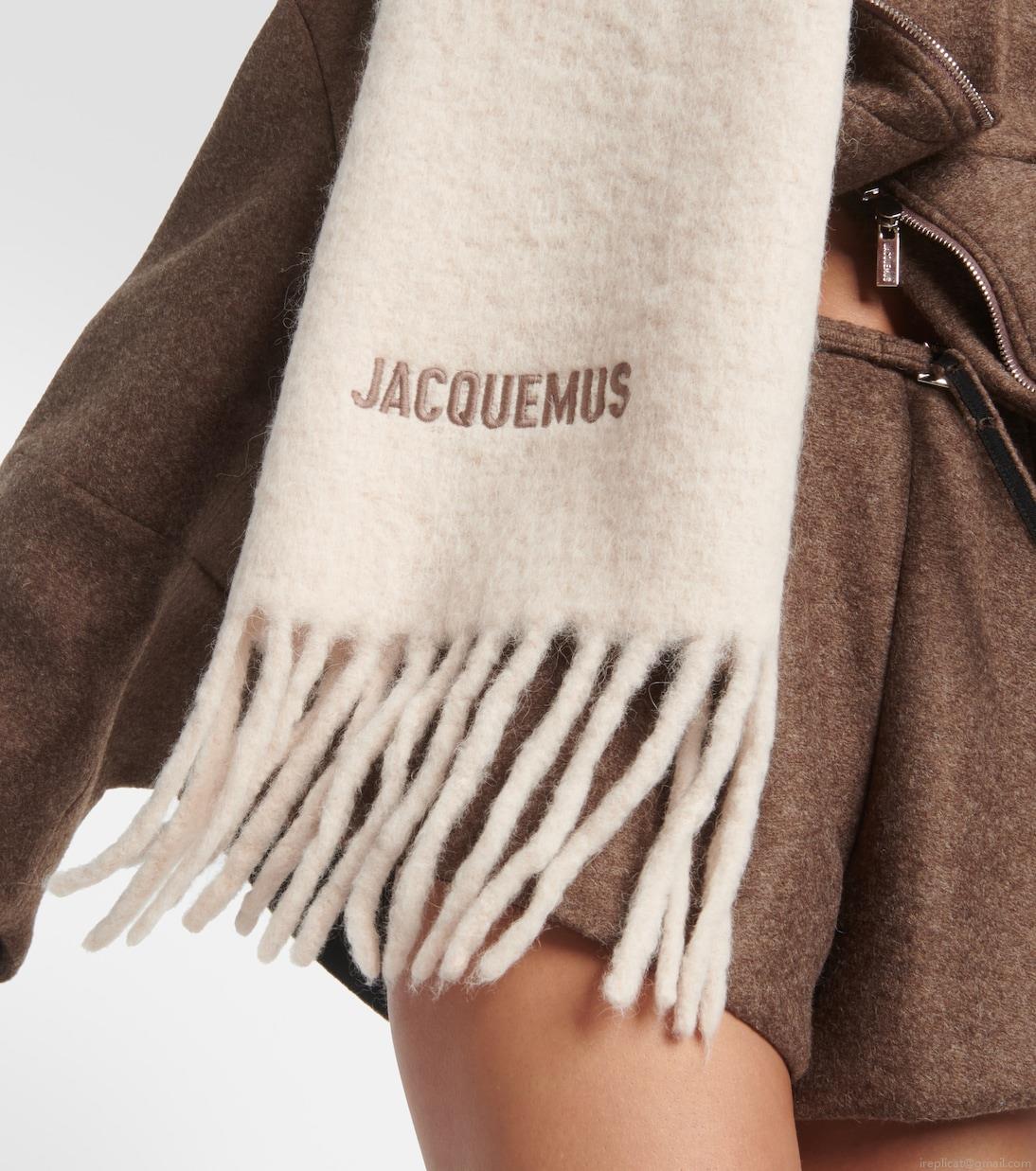 JacquemusL\'écharpe Moisson alpaca-blend scarf JacquemusL\'écharpe Moisson alpaca-blend scarf