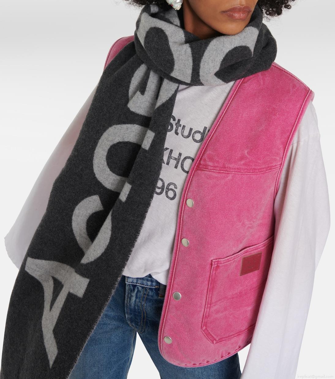 Acne StudiosToronty wool-blend scarf Acne StudiosToronty wool-blend scarf