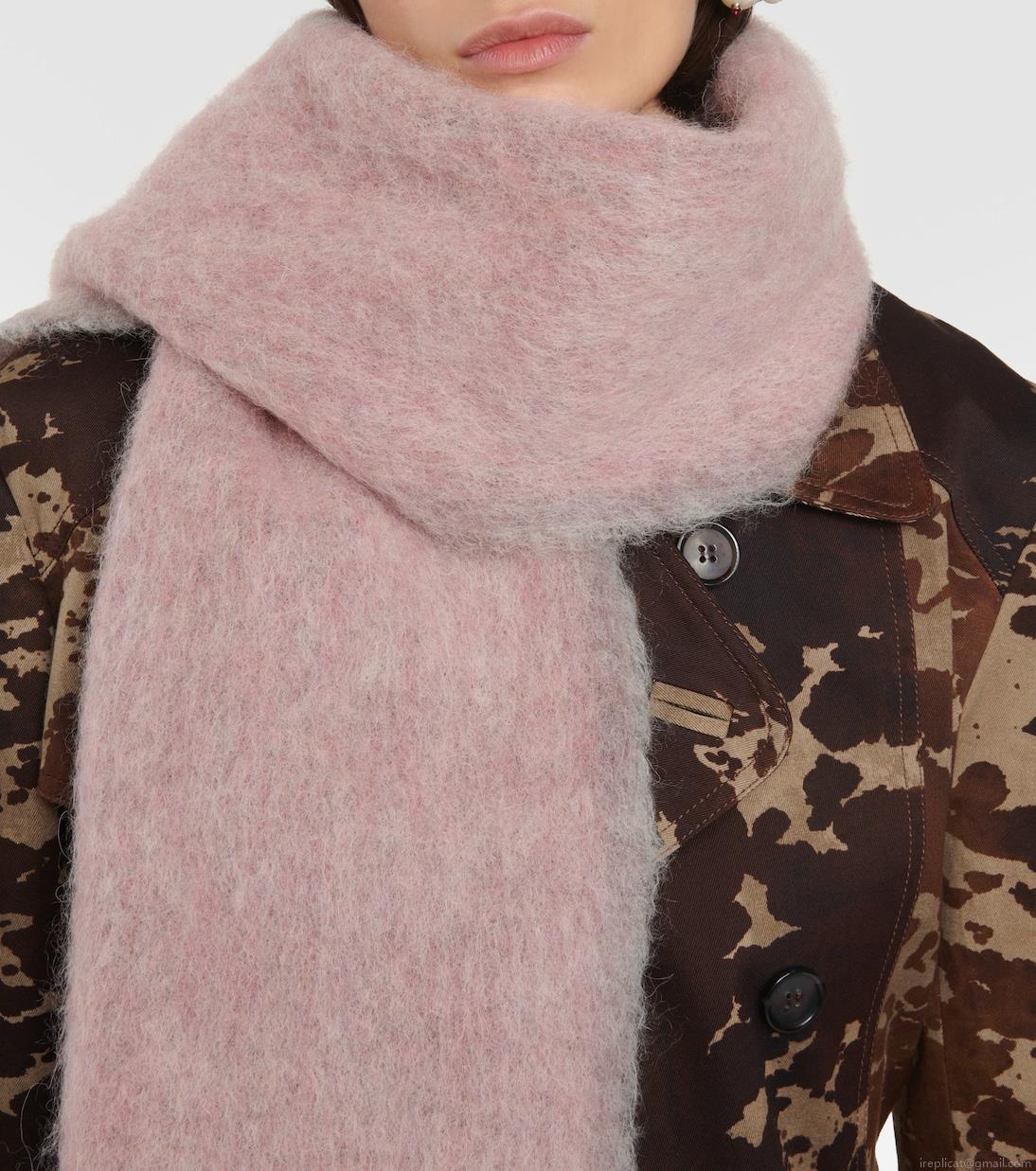 Acne StudiosVally Solid bouclé scarf Acne StudiosVally Solid bouclé scarf