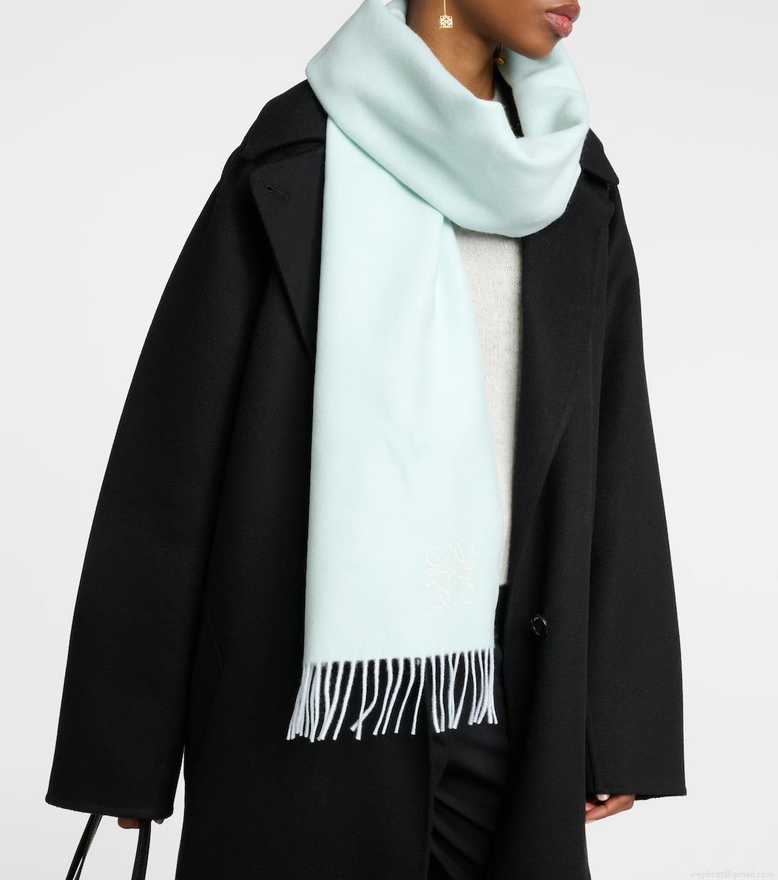 LoeweWool and cashmere scarf LoeweWool and cashmere scarf