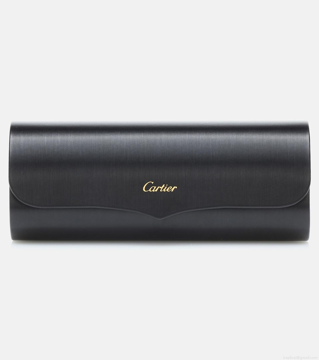 Cartier Eyewear CollectionPanthère de Cartier cat-eye sunglasses Cartier Eyewear CollectionPanthère de Cartier cat-eye sunglasses