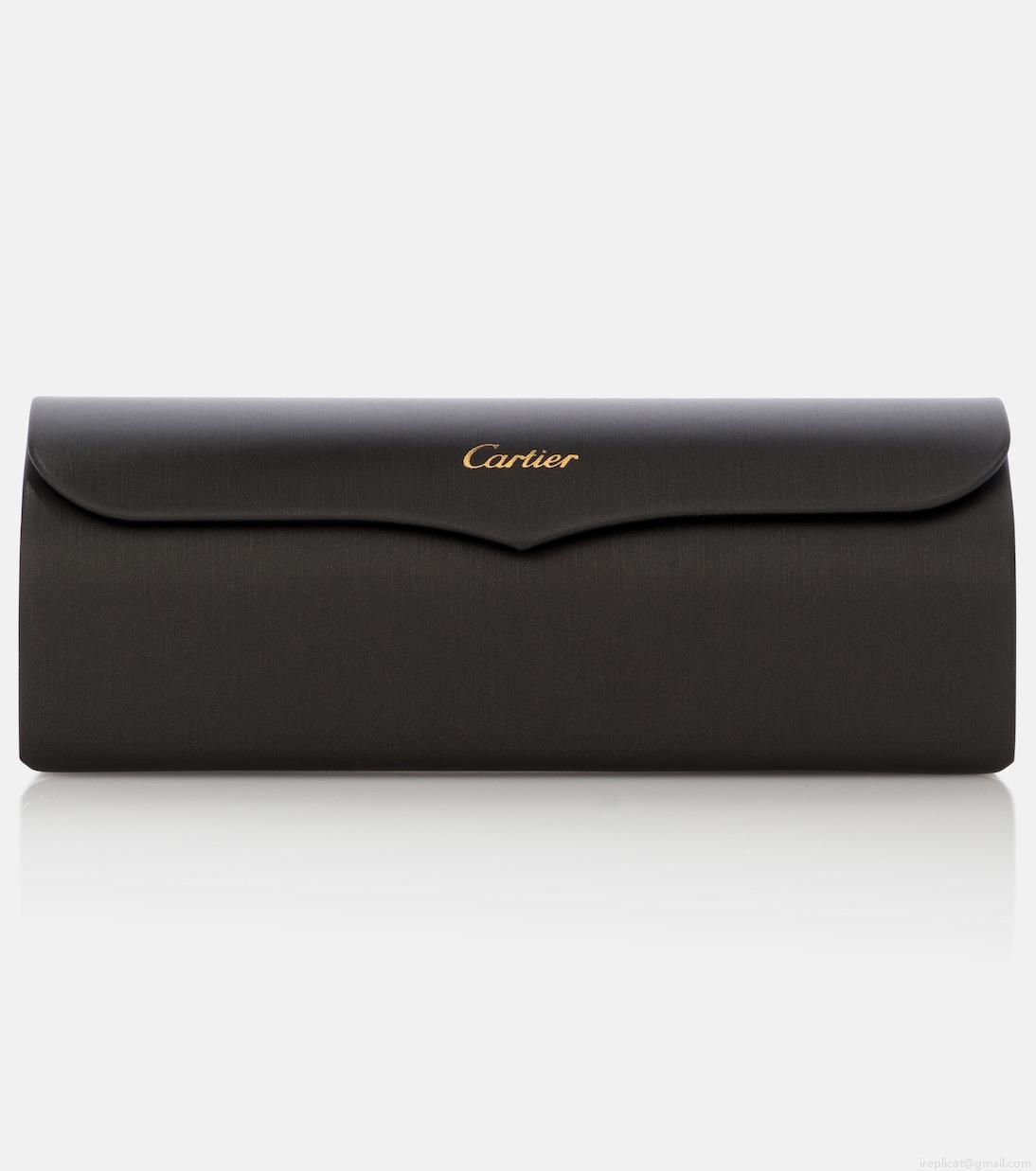 Cartier Eyewear CollectionTrinity cat-eye sunglasses Cartier Eyewear CollectionTrinity cat-eye sunglasses