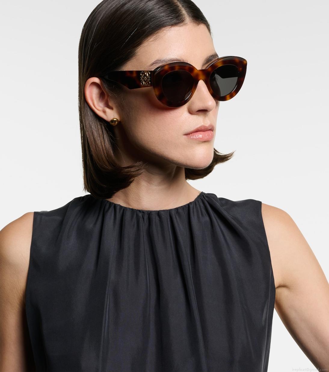 LoeweAnagram cat-eye sunglasses LoeweAnagram cat-eye sunglasses