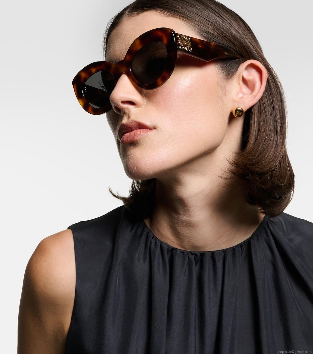 LoeweAnagram cat-eye sunglasses LoeweAnagram cat-eye sunglasses
