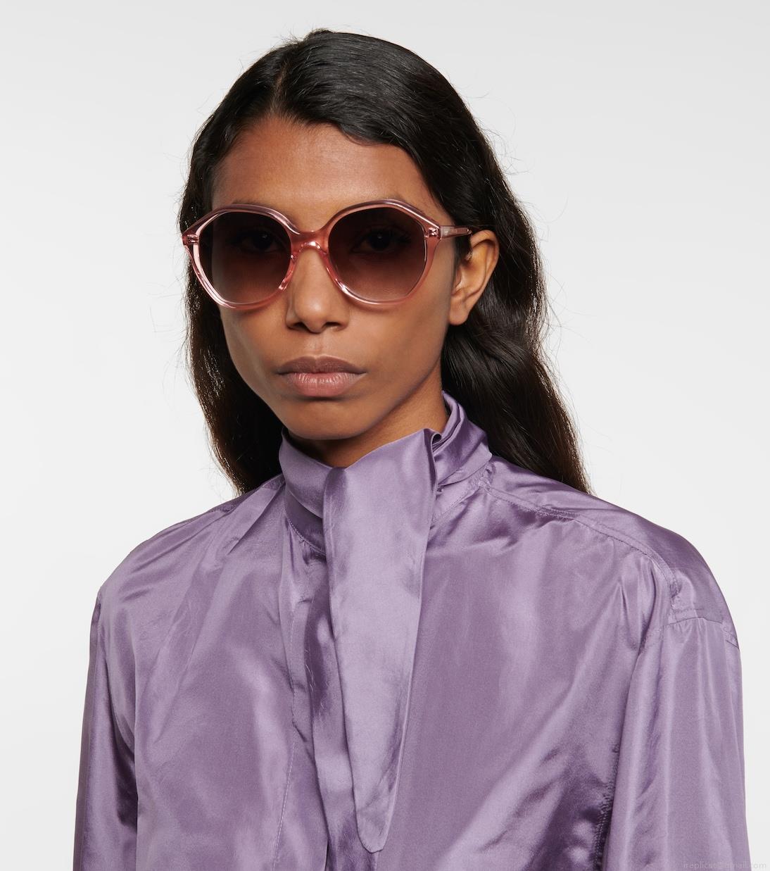 Celine EyewearS201 oversized acetate sunglasses Celine EyewearS201 oversized acetate sunglasses