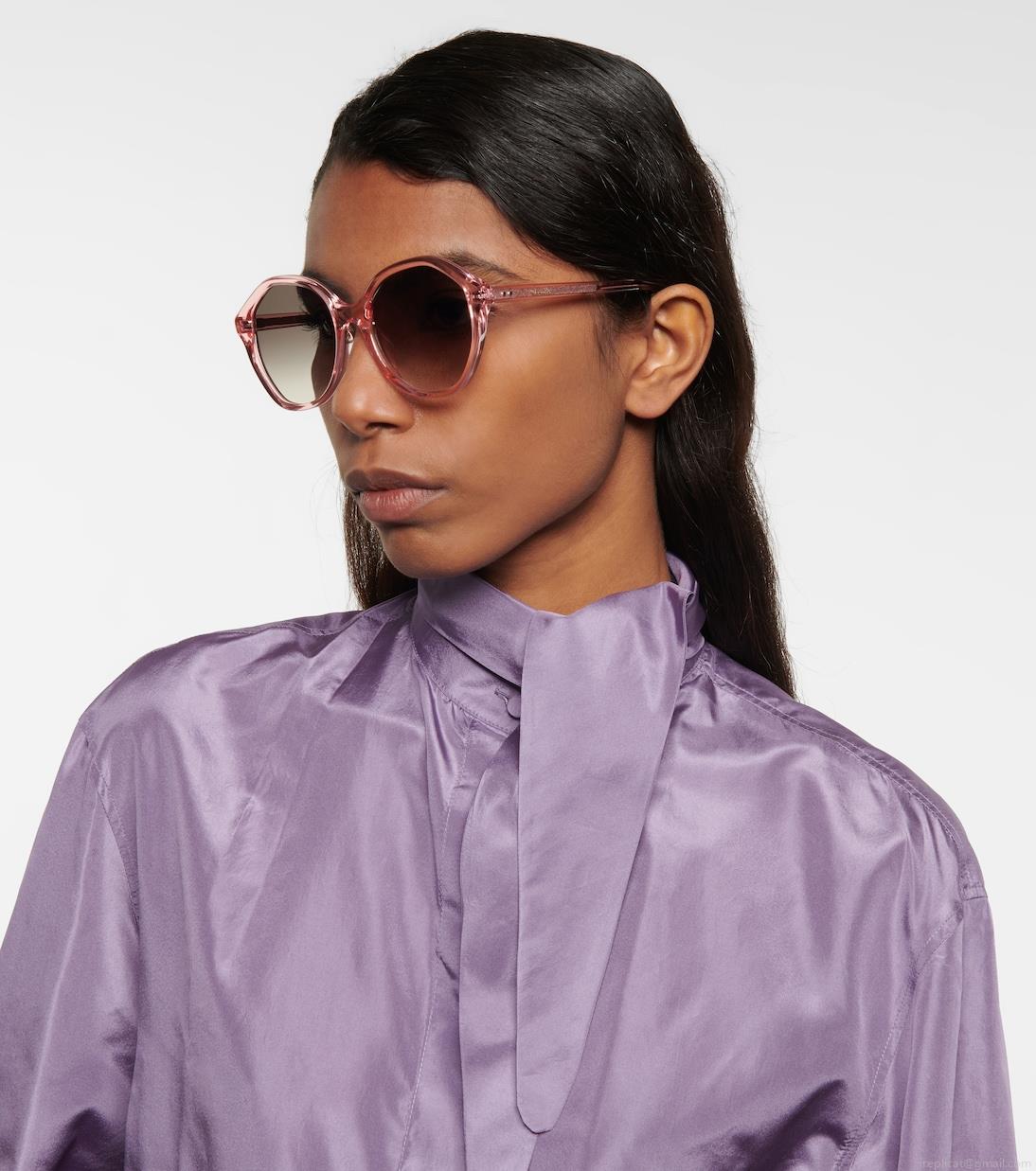 Celine EyewearS201 oversized acetate sunglasses Celine EyewearS201 oversized acetate sunglasses
