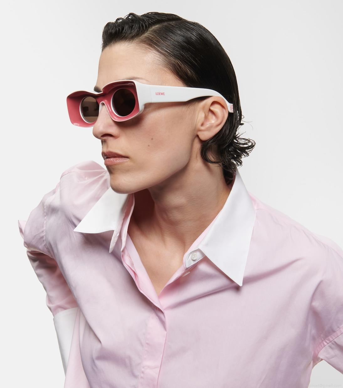 LoewePaula\'s Ibiza rectangular sunglasses LoewePaula\'s Ibiza rectangular sunglasses