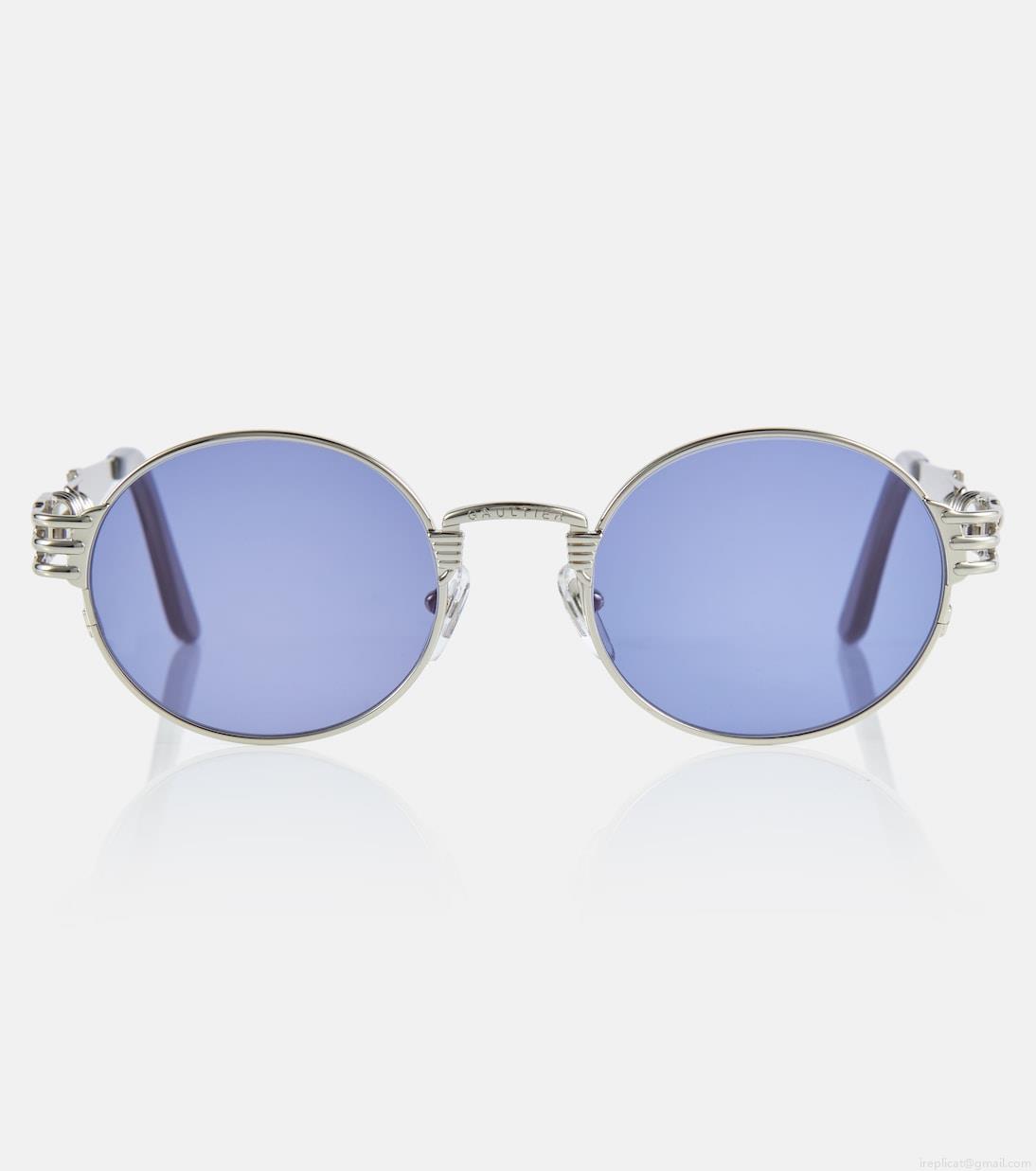 Jean Paul Gaultierx Karim Benzema round sunglasses Jean Paul Gaultierx Karim Benzema round sunglasses
