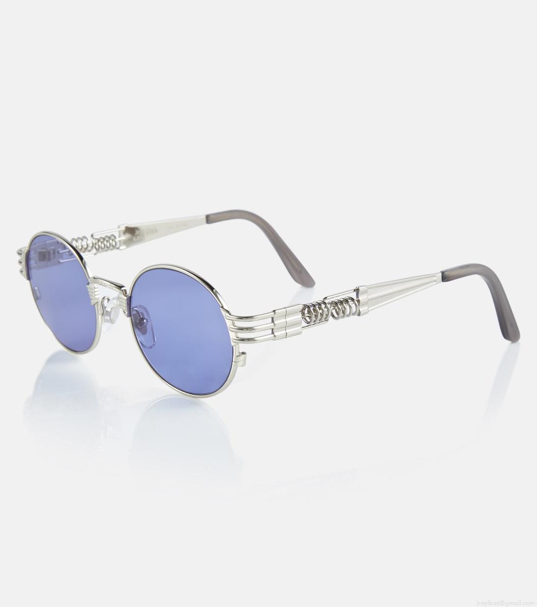 Jean Paul Gaultierx Karim Benzema round sunglasses Jean Paul Gaultierx Karim Benzema round sunglasses