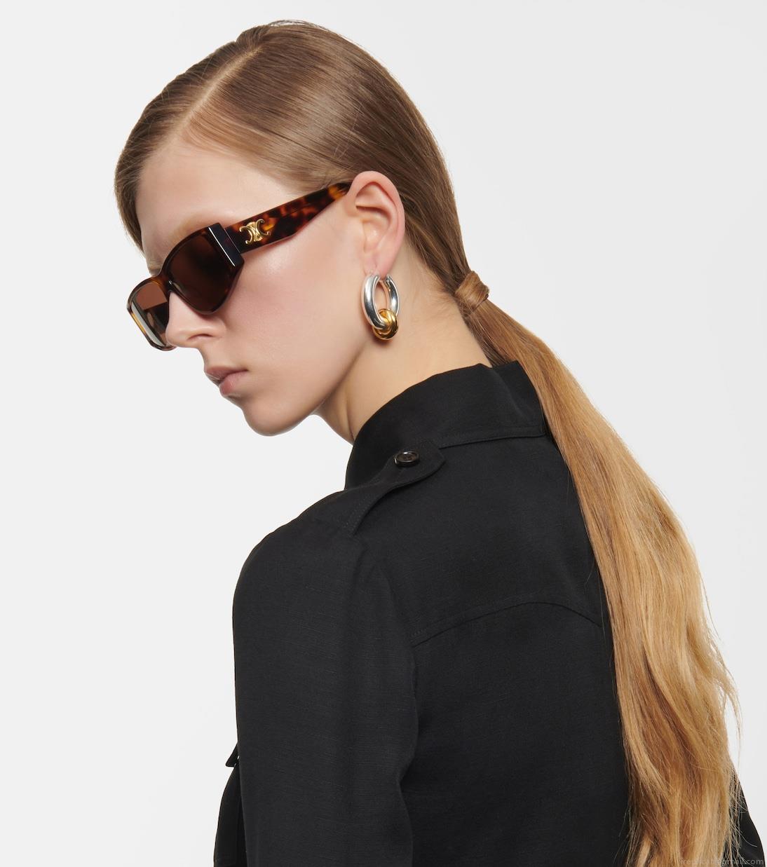 Celine EyewearRectangular sunglasses Celine EyewearRectangular sunglasses
