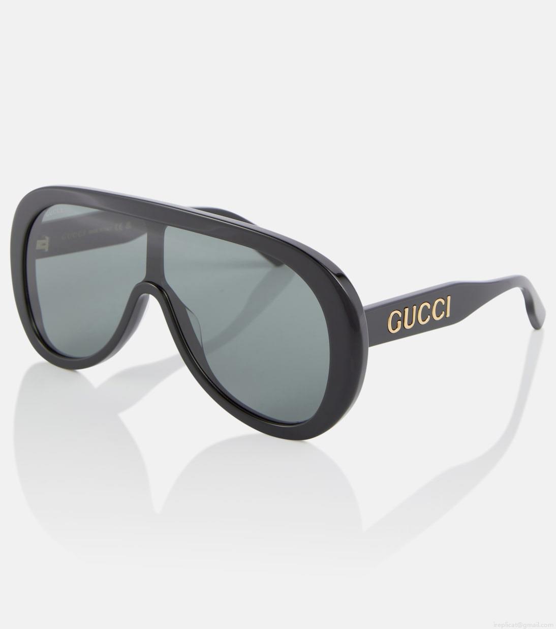 GucciOversized mask sunglasses GucciOversized mask sunglasses