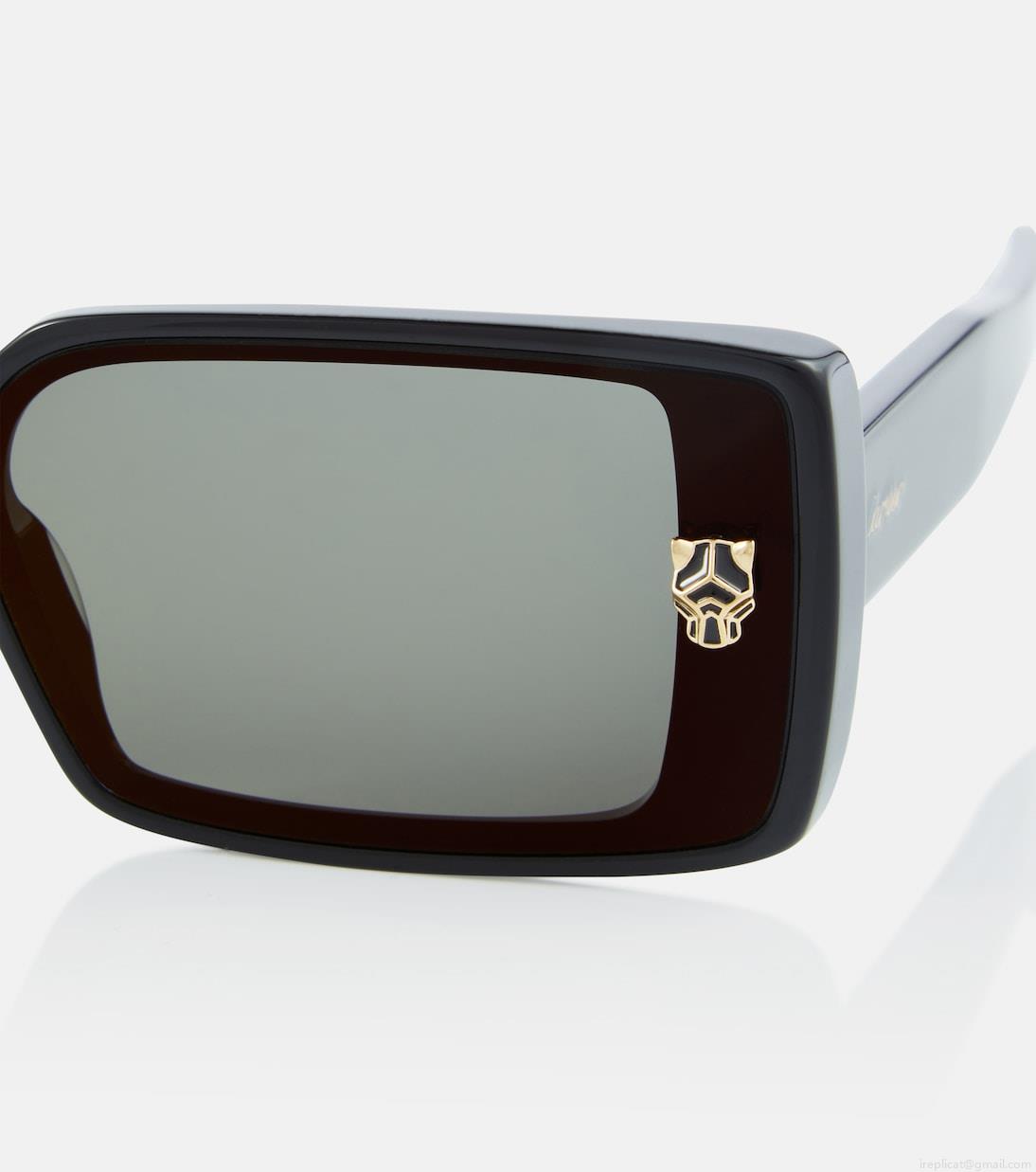 Cartier Eyewear CollectionPanthère de Cartier rectangular sunglasses Cartier Eyewear CollectionPanthère de Cartier rectangular sunglasses