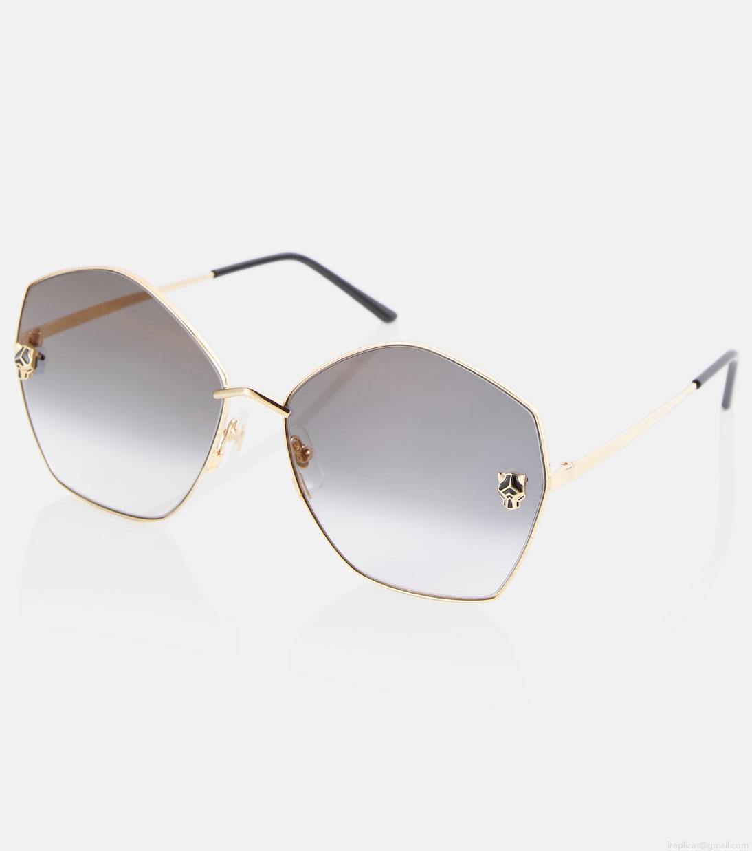 Cartier Eyewear CollectionPanthère de Cartier oversized sunglasses Cartier Eyewear CollectionPanthère de Cartier oversized sunglasses