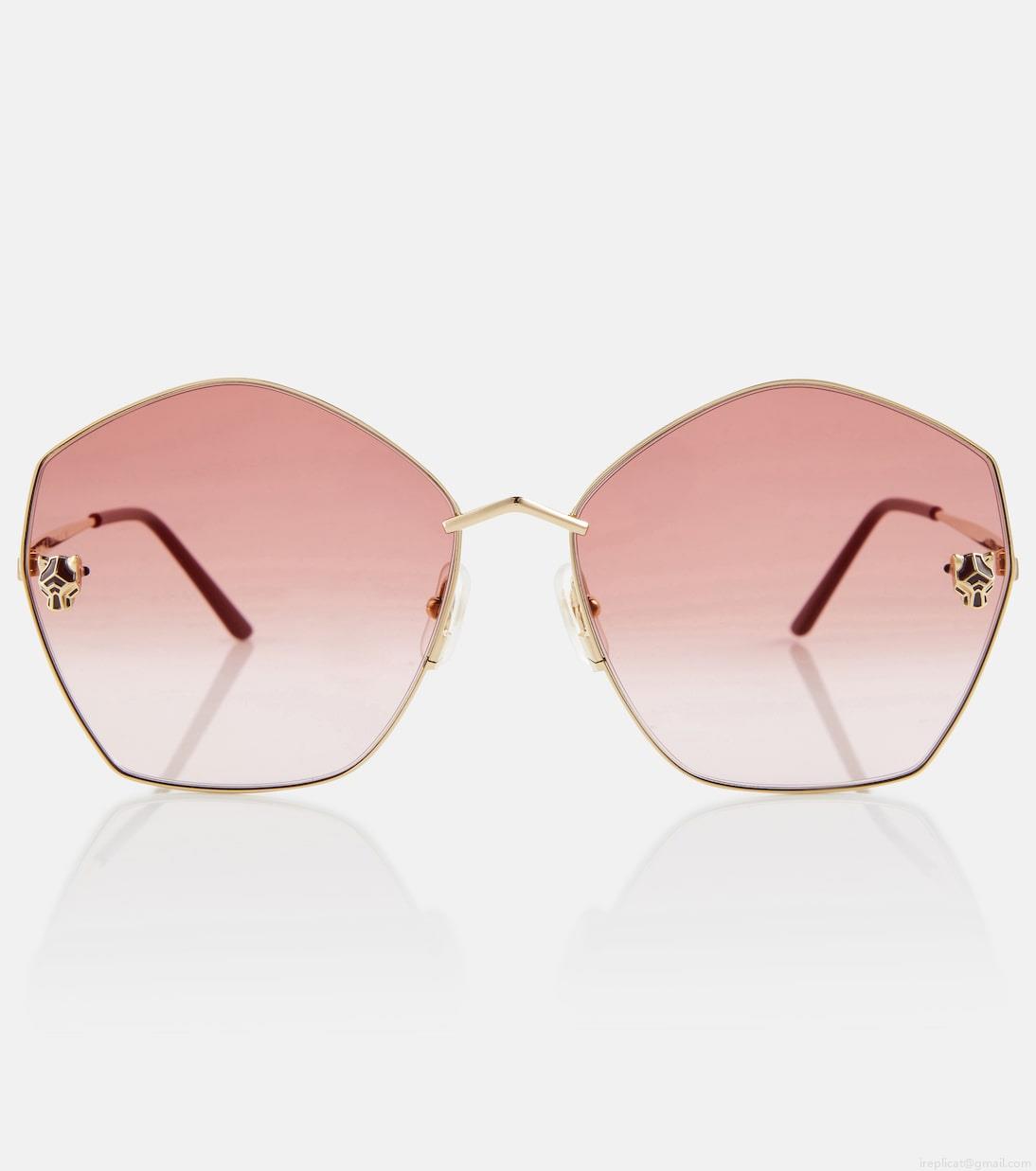 Cartier Eyewear CollectionPanthère de Cartier oversized sunglasses Cartier Eyewear CollectionPanthère de Cartier oversized sunglasses