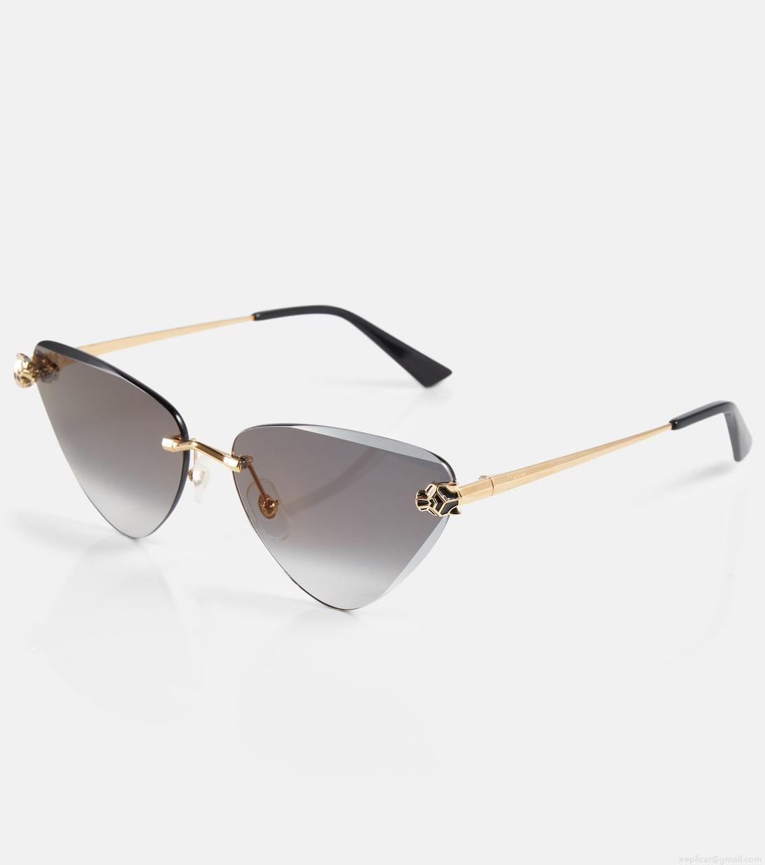 Cartier Eyewear CollectionCat-eye sunglasses Cartier Eyewear CollectionCat-eye sunglasses