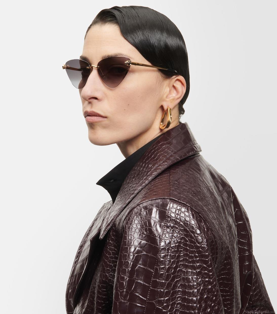 Cartier Eyewear CollectionCat-eye sunglasses Cartier Eyewear CollectionCat-eye sunglasses