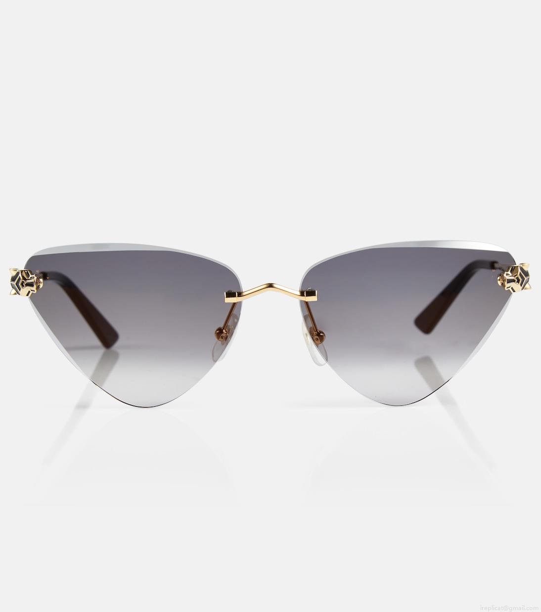Cartier Eyewear CollectionCat-eye sunglasses Cartier Eyewear CollectionCat-eye sunglasses