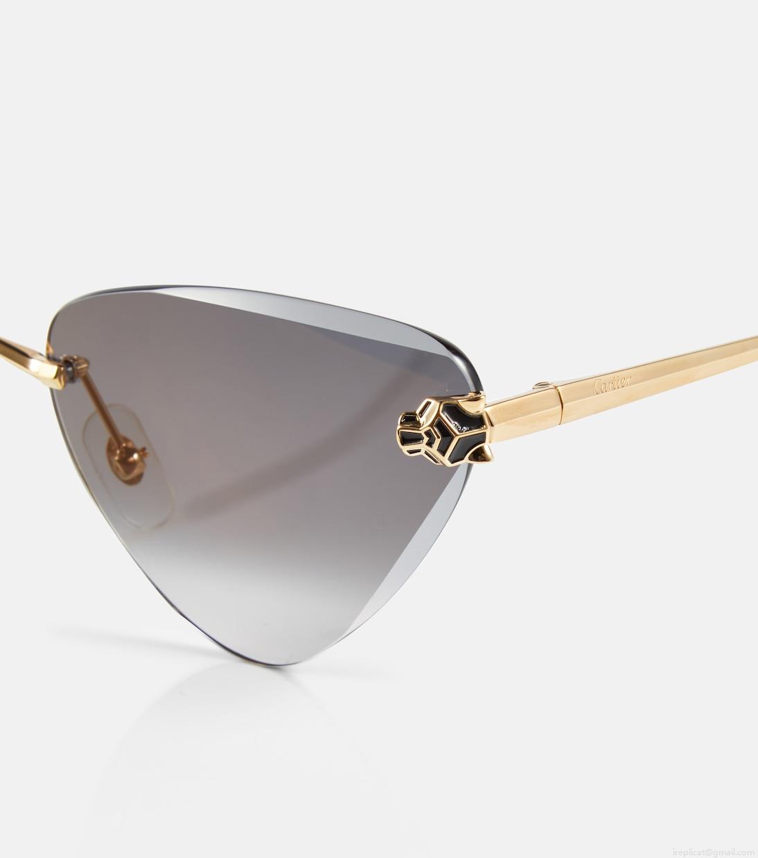 Cartier Eyewear CollectionCat-eye sunglasses Cartier Eyewear CollectionCat-eye sunglasses
