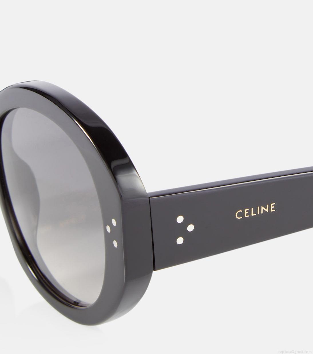 Celine EyewearBold round sunglasses Celine EyewearBold round sunglasses