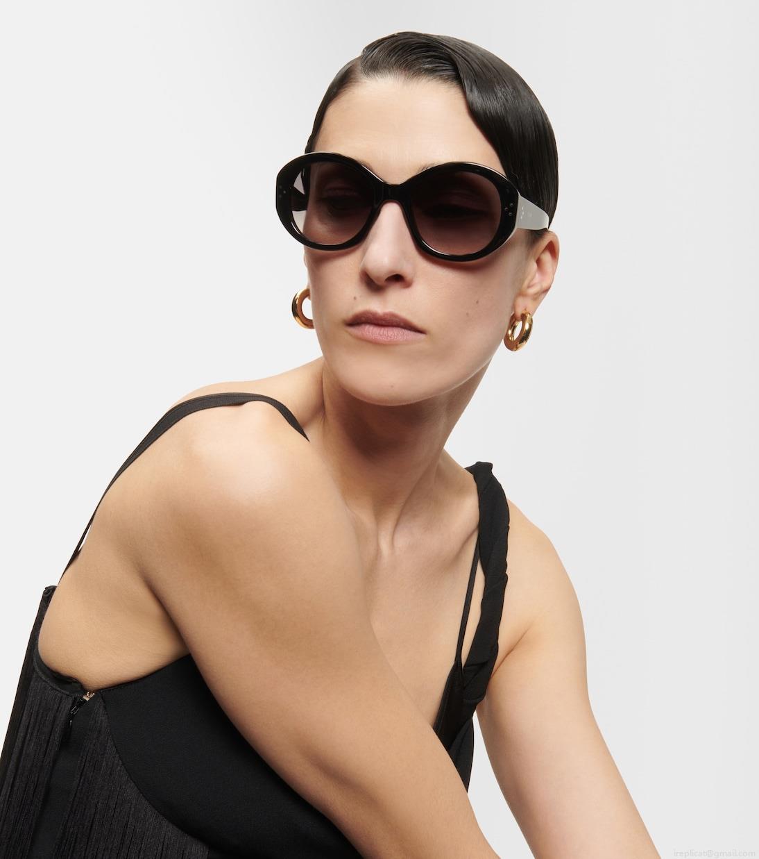 Celine EyewearBold round sunglasses Celine EyewearBold round sunglasses