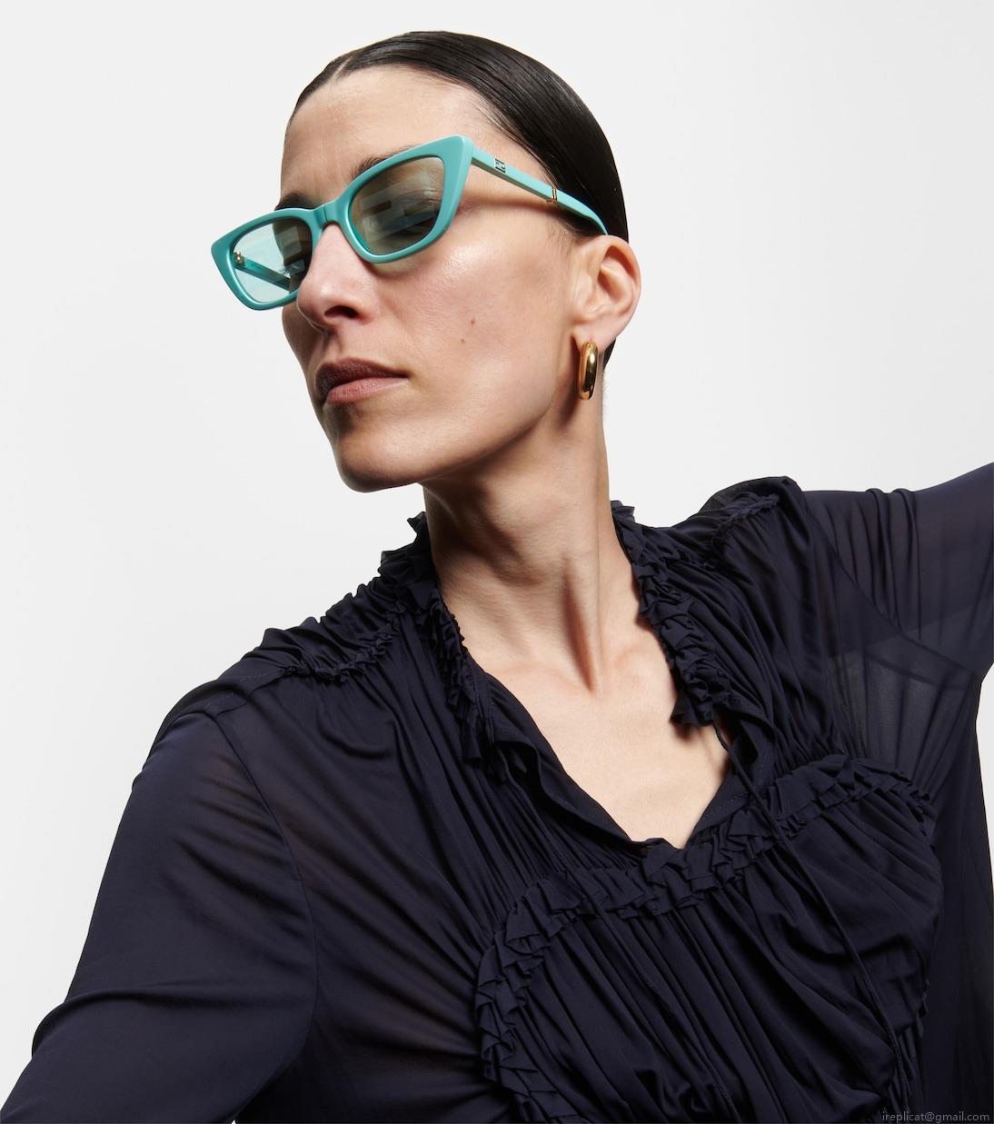 FendiConvertible cat-eye sunglasses FendiConvertible cat-eye sunglasses