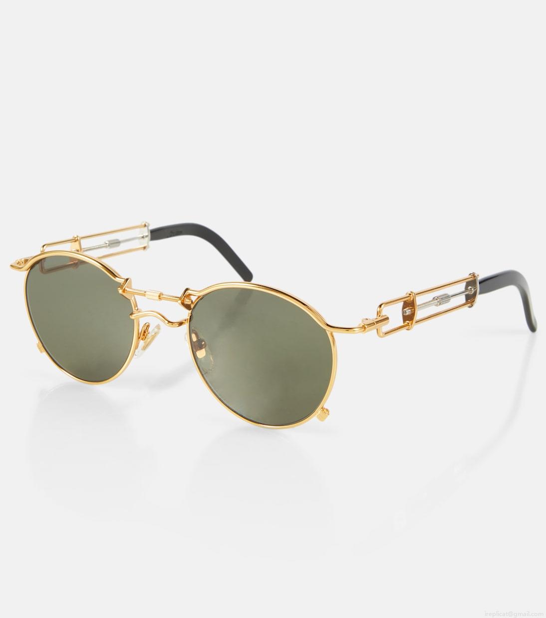 Jean Paul Gaultierx Karim Benzema 56-0174 round sunglasses Jean Paul Gaultierx Karim Benzema 56-0174 round sunglasses