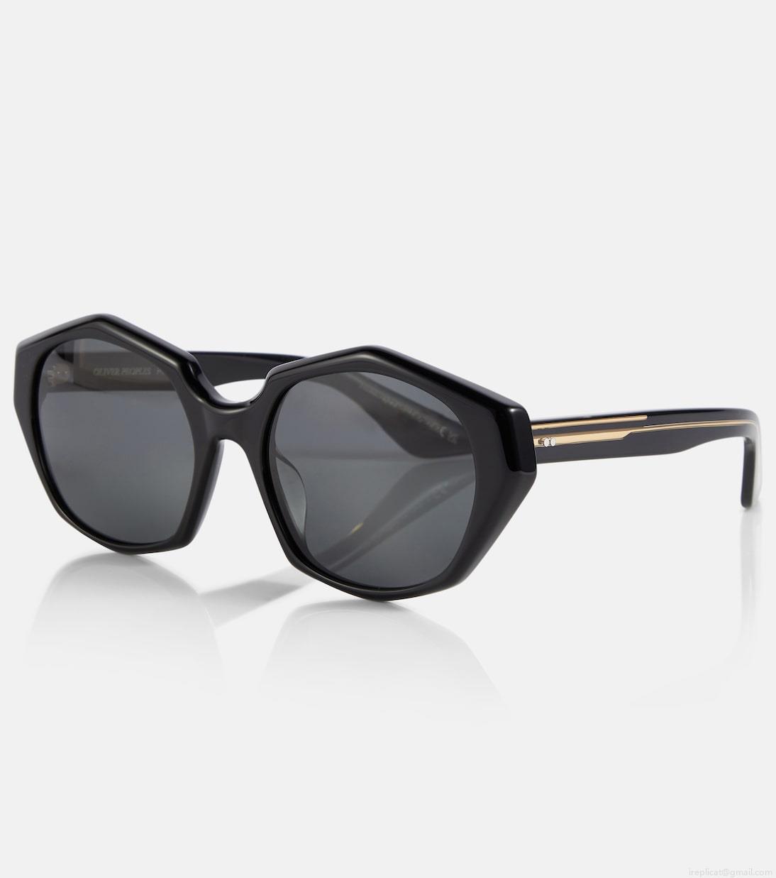 Khaitex Oliver Peoples hexagonal sunglasses Khaitex Oliver Peoples hexagonal sunglasses