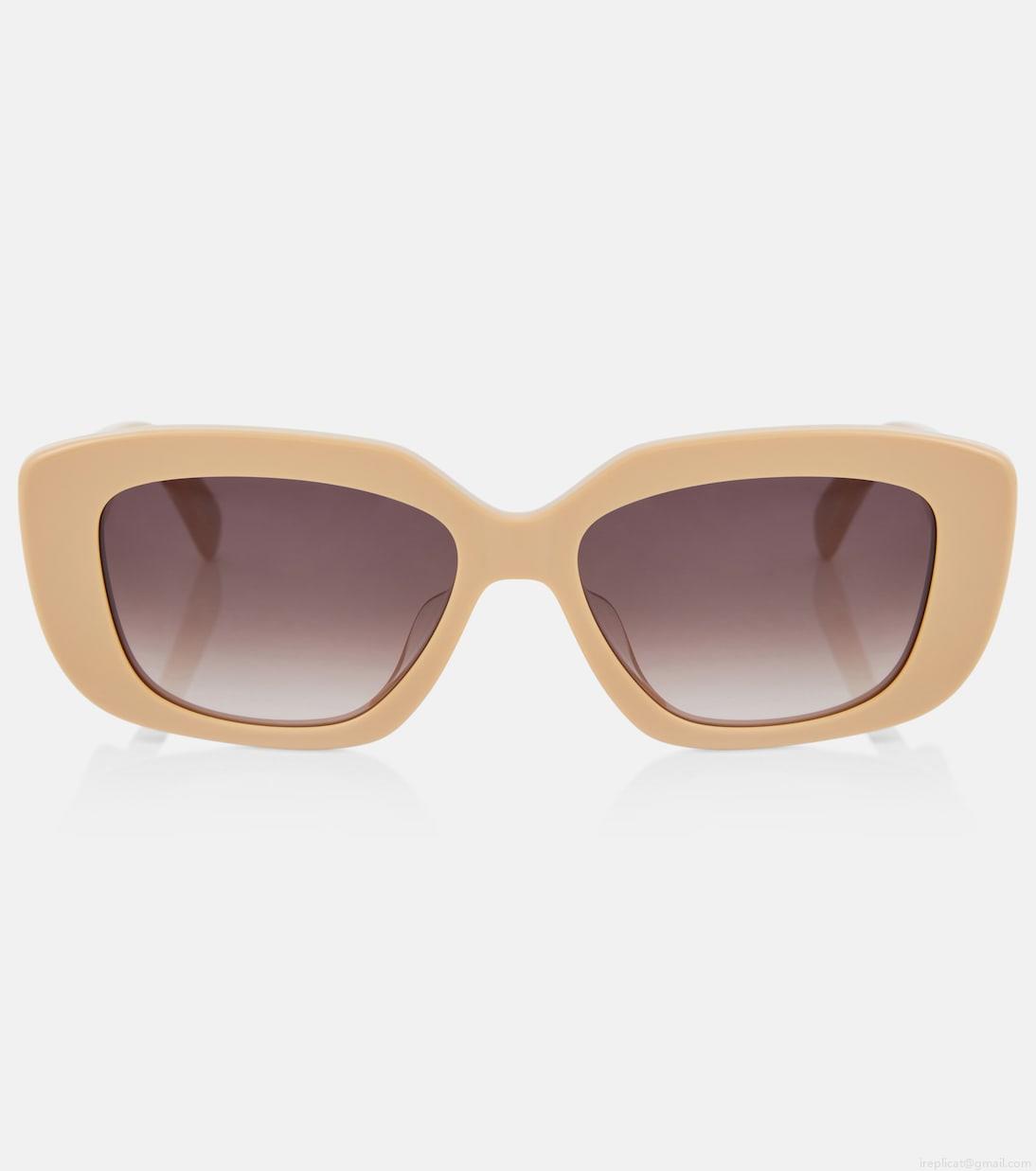 Celine EyewearTriomphe rectangular sunglasses
