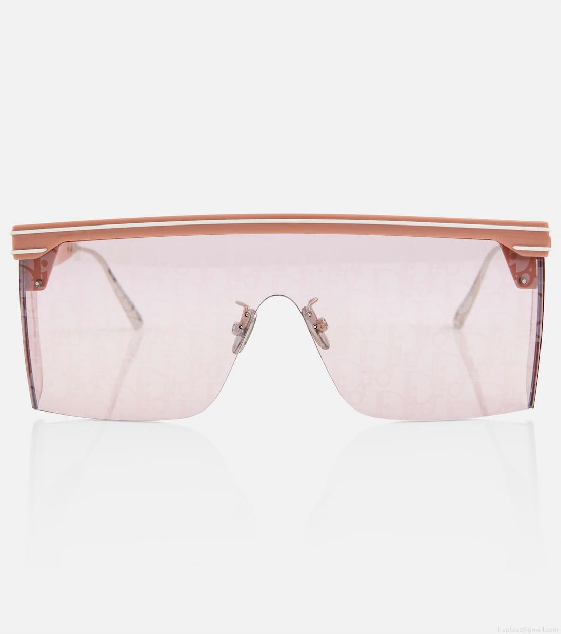 Dior EyewearDiorClub M1U flat-brow sunglasses Dior EyewearDiorClub M1U flat-brow sunglasses