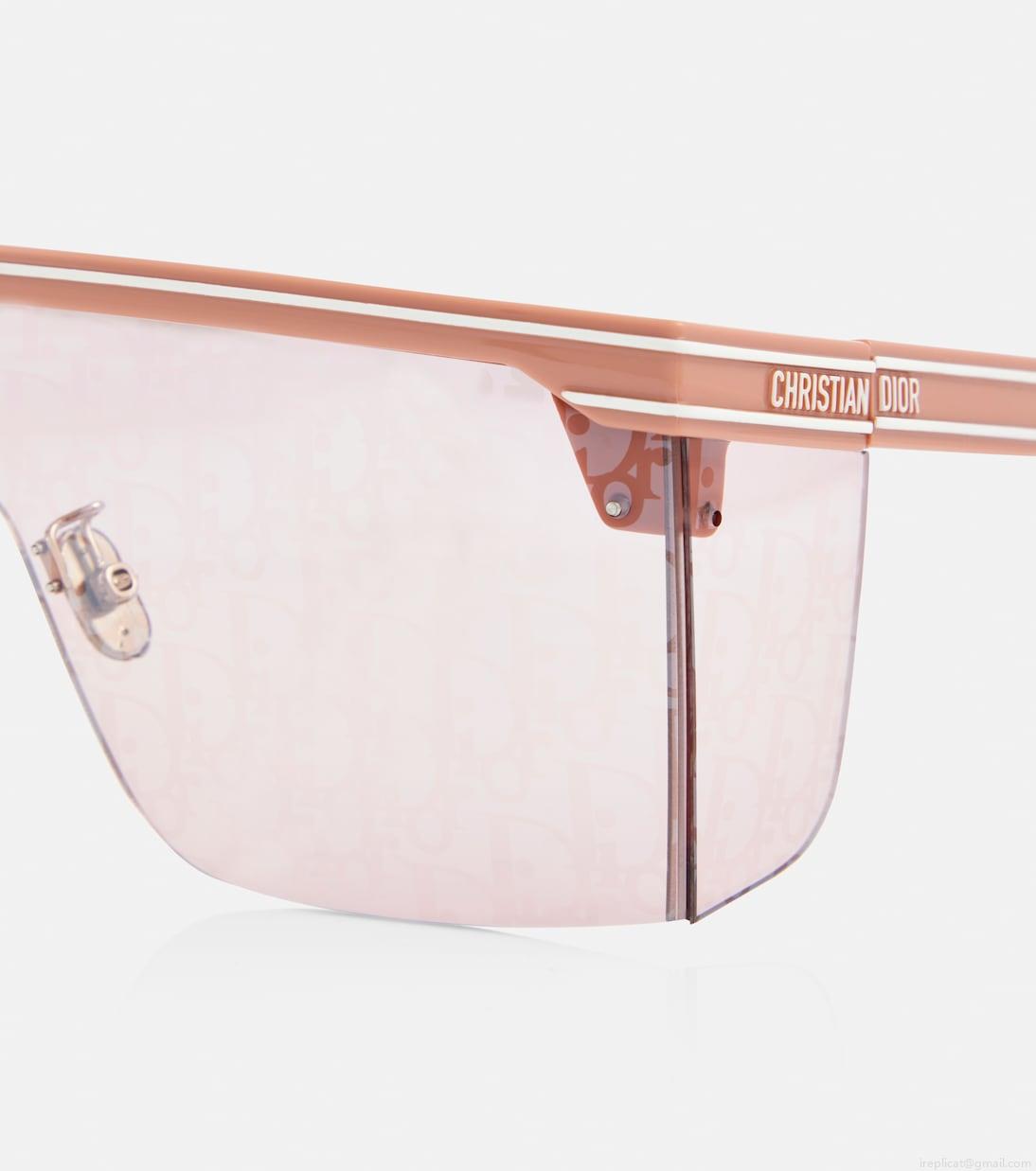 Dior EyewearDiorClub M1U flat-brow sunglasses Dior EyewearDiorClub M1U flat-brow sunglasses