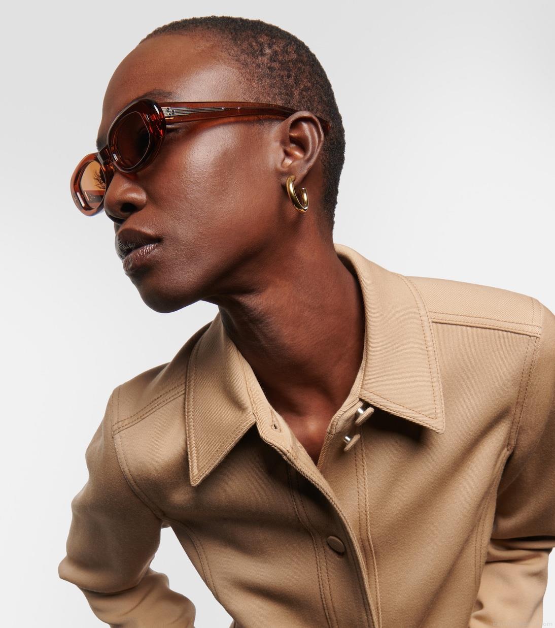 Jacques Marie MageBesset oval sunglasses Jacques Marie MageBesset oval sunglasses