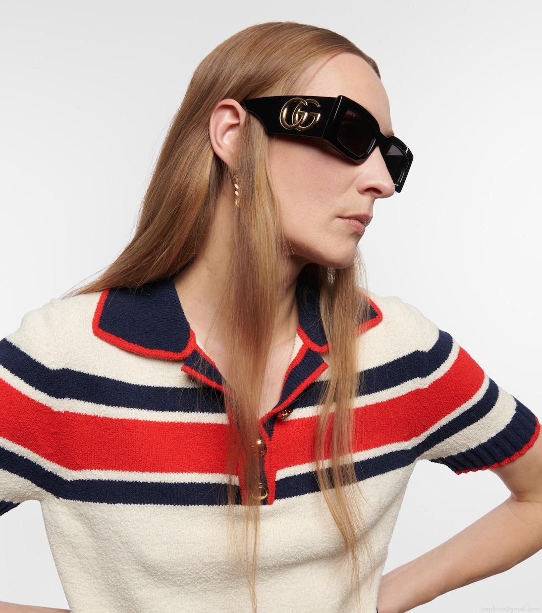 GucciDouble G rectangular sunglasses GucciDouble G rectangular sunglasses