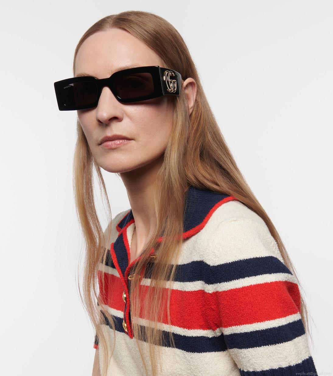 GucciDouble G rectangular sunglasses GucciDouble G rectangular sunglasses