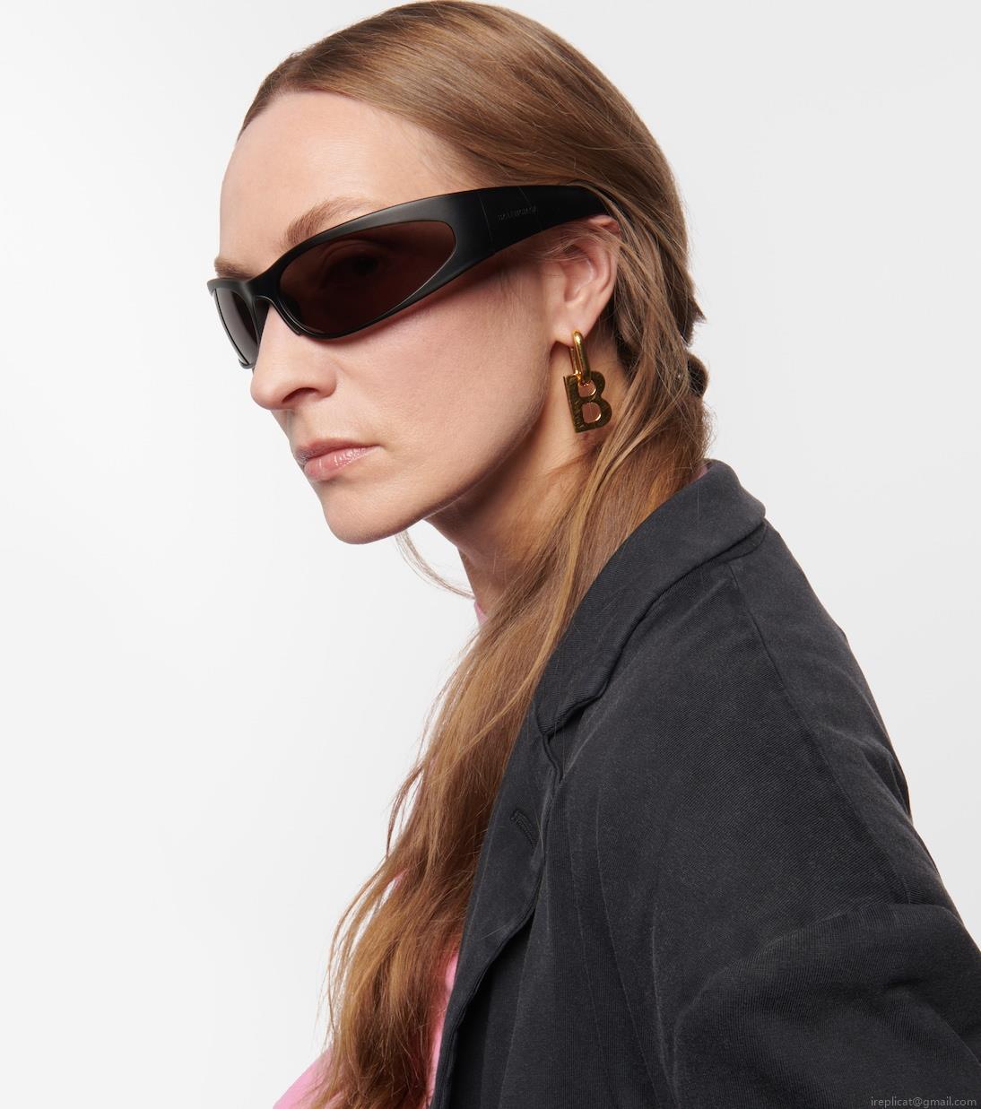 BalenciagaReverse Xpander oval sunglasses BalenciagaReverse Xpander oval sunglasses