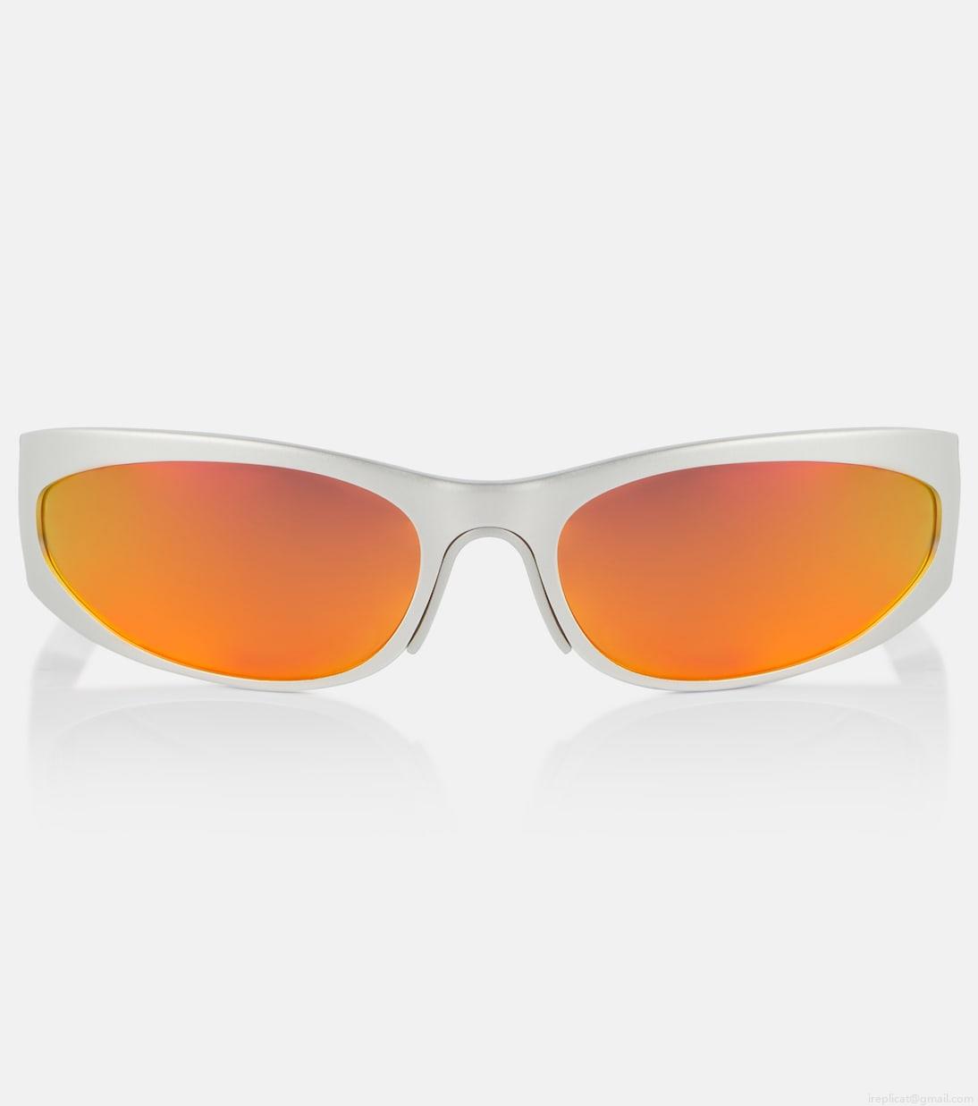 BalenciagaReverse Xpander oval sunglasses