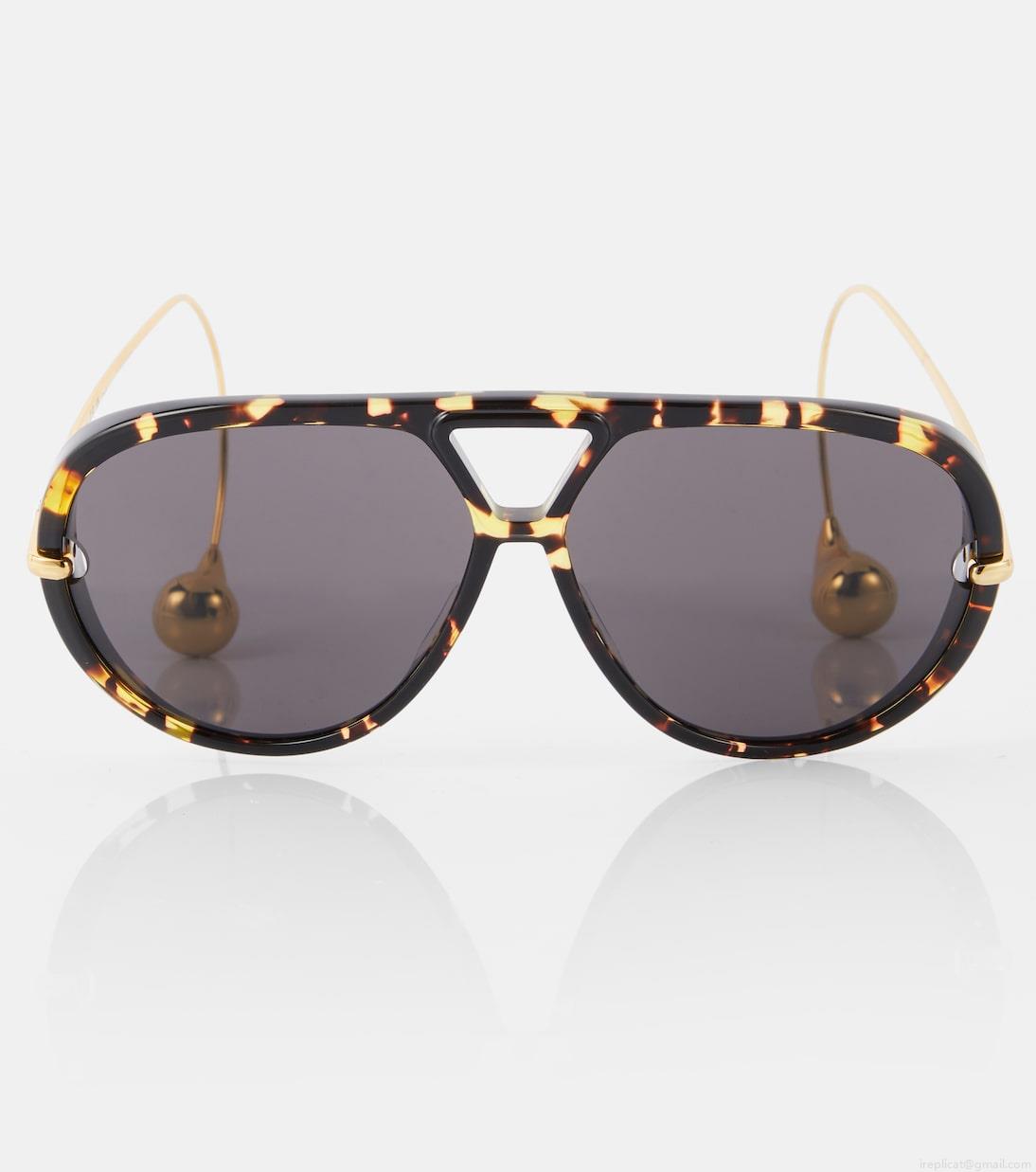 Bottega VenetaDrop aviator sunglasses Bottega VenetaDrop aviator sunglasses