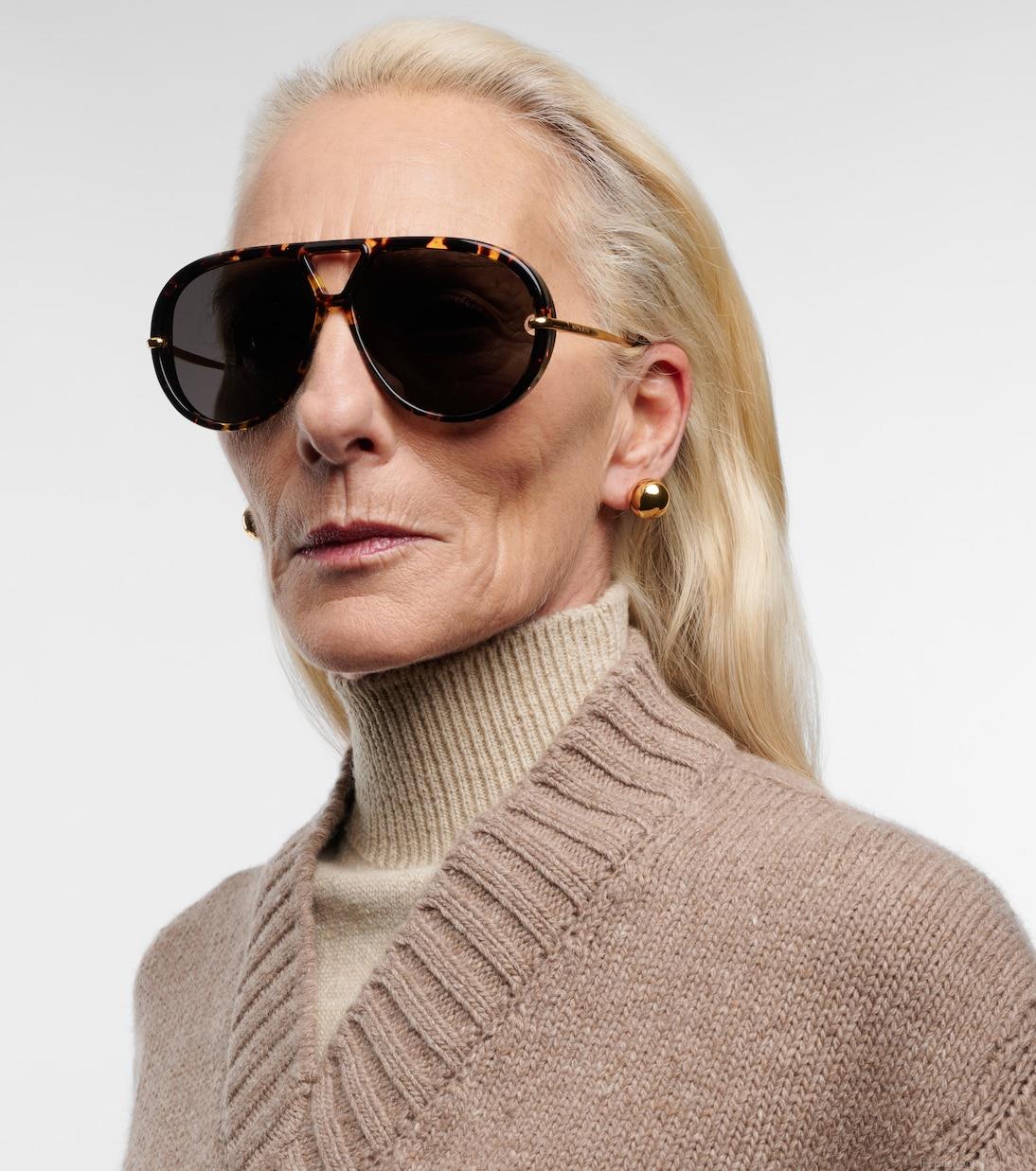 Bottega VenetaDrop aviator sunglasses Bottega VenetaDrop aviator sunglasses