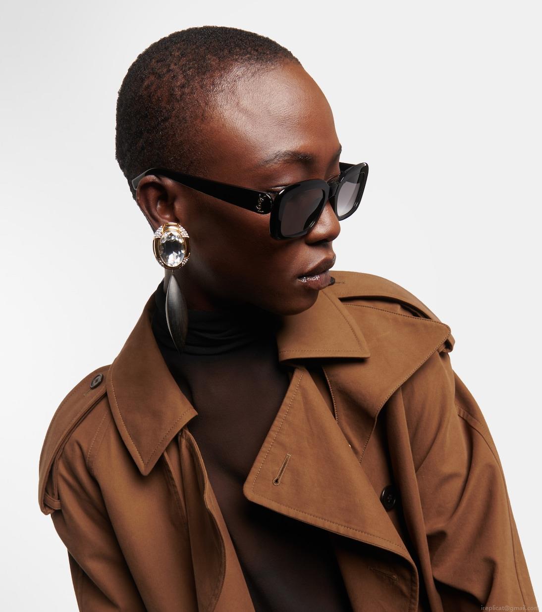 Saint LaurentSL M130 rectangular sunglasses Saint LaurentSL M130 rectangular sunglasses