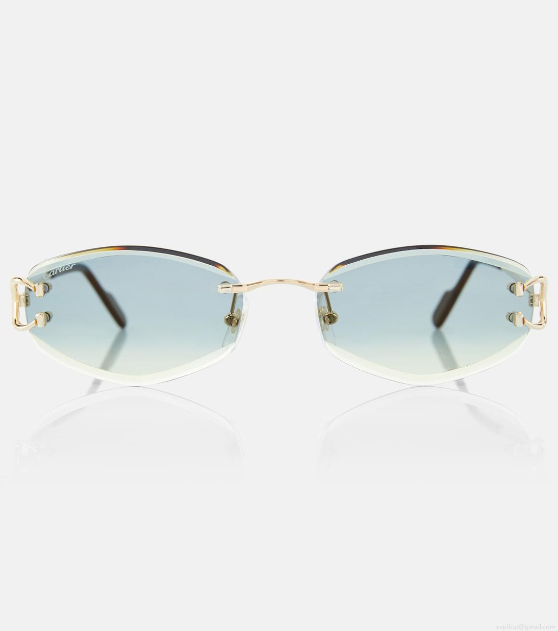 Cartier Eyewear CollectionSignature C oval sunglasses Cartier Eyewear CollectionSignature C oval sunglasses