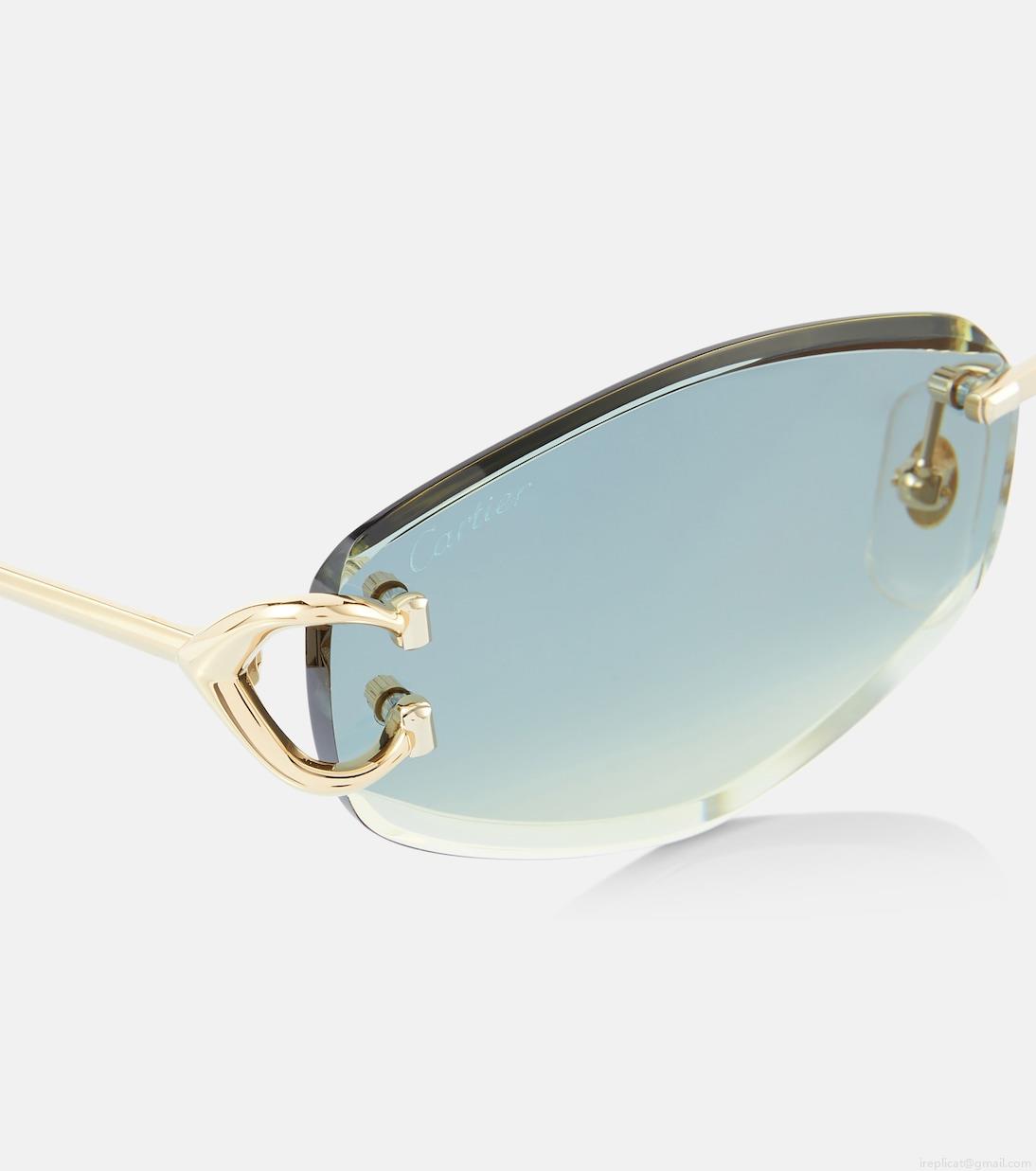 Cartier Eyewear CollectionSignature C oval sunglasses Cartier Eyewear CollectionSignature C oval sunglasses