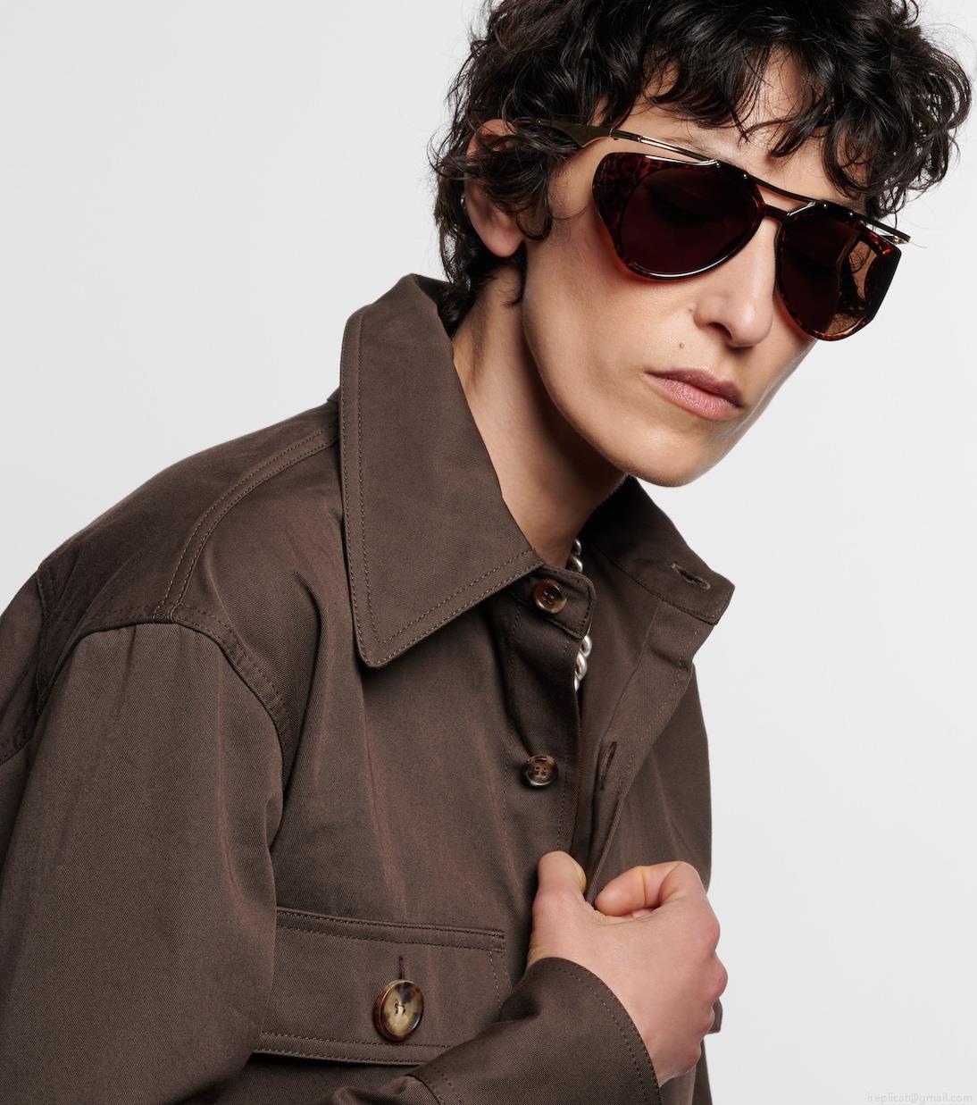 Saint LaurentSL M137 Amelia aviator sunglasses