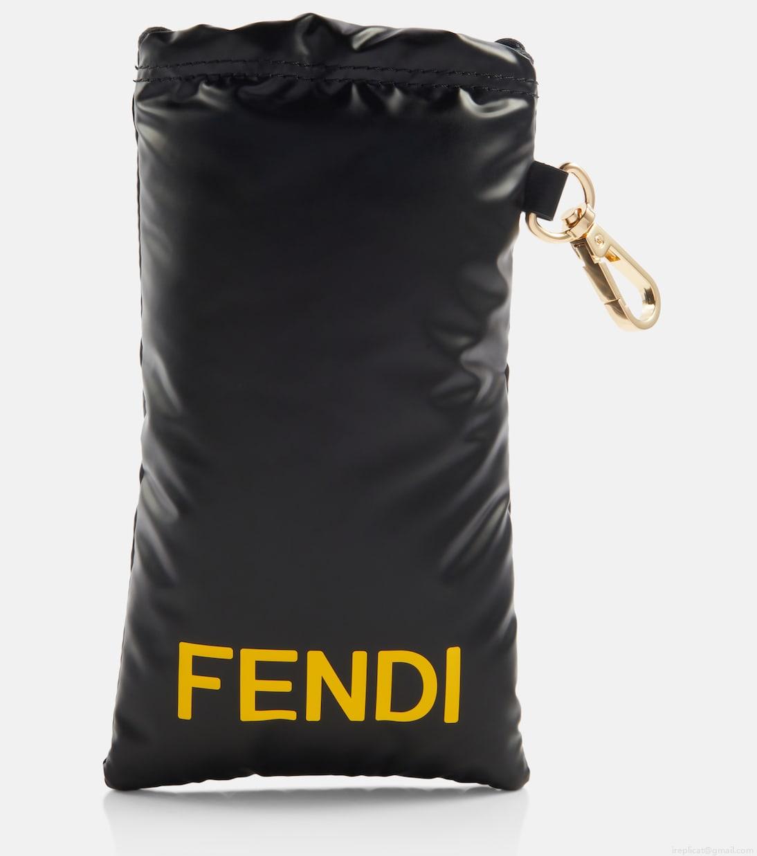 FendiFendi First Crystal oval sunglasses FendiFendi First Crystal oval sunglasses